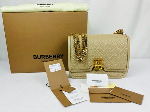 Burberry Beige Medium TB Bag