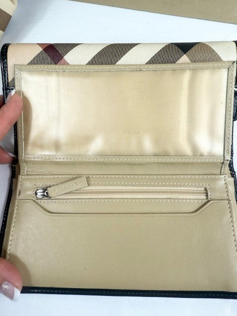 Burberry Nova Check Shoulder Bag and Wallet