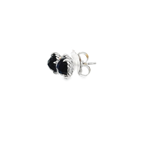 DAVID YURMAN Black Onyx Stud Earrings