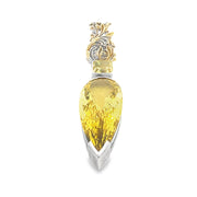 KATE KING Yellow Sapphire Pendant