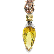 KATE KING Yellow Sapphire Pendant