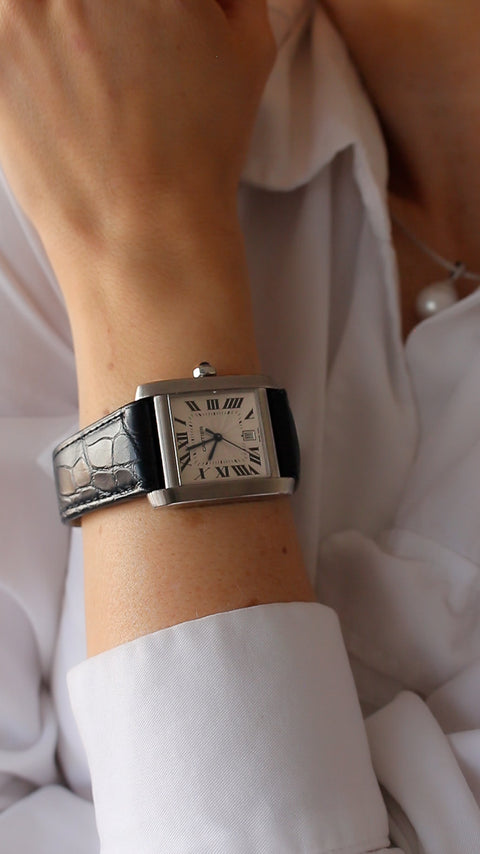 Cartier Tank Francaise Wristwatch