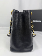 Chanel Black Caviar GST