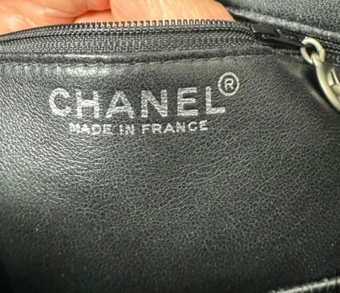 Chanel Black Caviar Medallion Tote