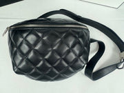 Chanel Black Lambskin Bum/Belt Bag