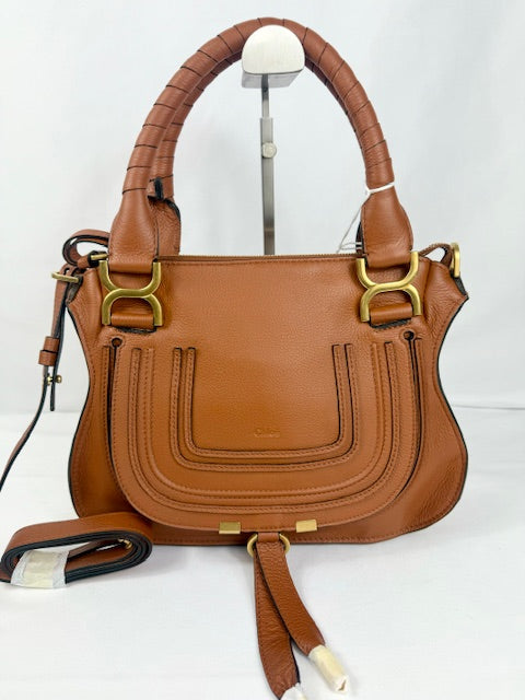 CHLOE Small Tan Marcie Bag