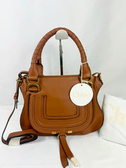 CHLOE Small Tan Marcie Bag