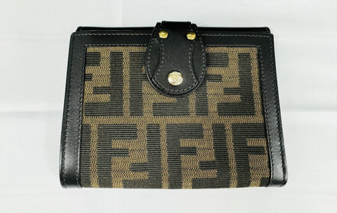 FENDI Zucca Compact Wallet