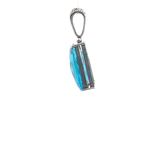 KATE KING Blue Topaz Pendant