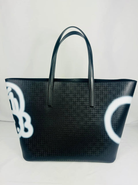 Givenchy Black and White G X Chito Wing Tote with Pouch