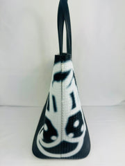 Givenchy Black and White G X Chito Wing Tote with Pouch