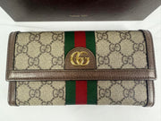 Gucci Supreme Ophidia Continental Wallet