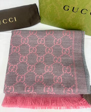 Gucci Reversible Knit Scarf