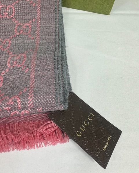 Gucci Reversible Knit Scarf