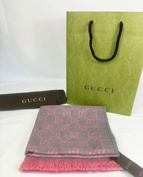 Gucci Reversible Knit Scarf