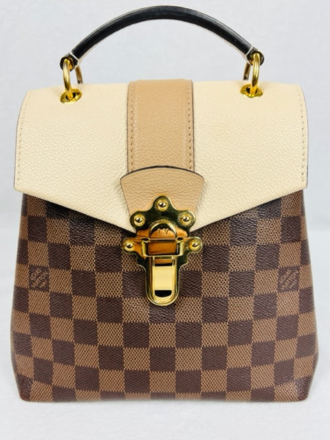 LOUIS VUITTON Damier Ebene Clapton Backpack