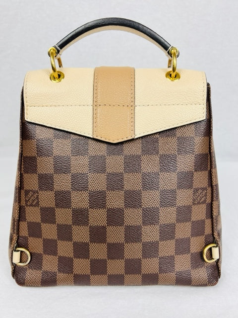 LOUIS VUITTON Damier Ebene Clapton Backpack