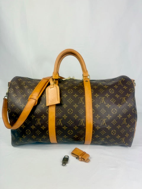 Louis Vuitton Monogram Keepall 50 Bandouliere