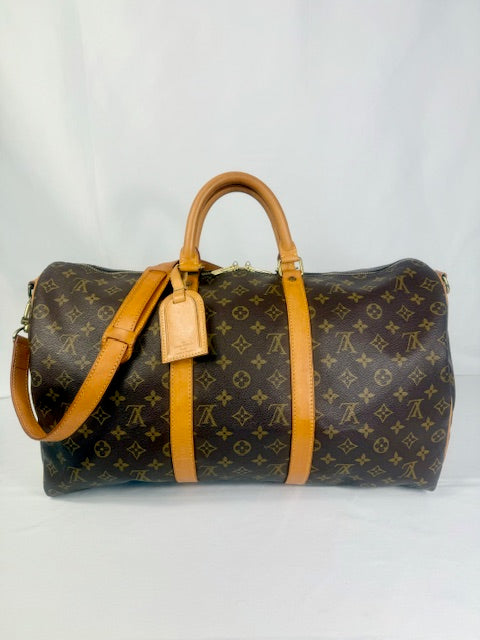 Louis Vuitton Monogram Keepall 50 Bandouliere