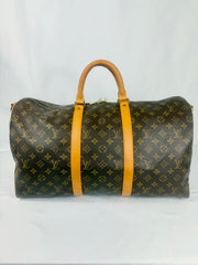 Louis Vuitton Monogram Keepall 50 Bandouliere