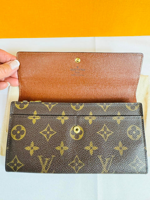 Louis Vuitton Monogram Sarah Wallet