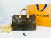 Louis Vuitton Monogram Speedy 35 Handbag