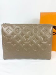 Louis Vuitton Taupe Coussin PM