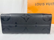 LOUIS VUITTON Black Empreinte ONTHEGO MM Tote