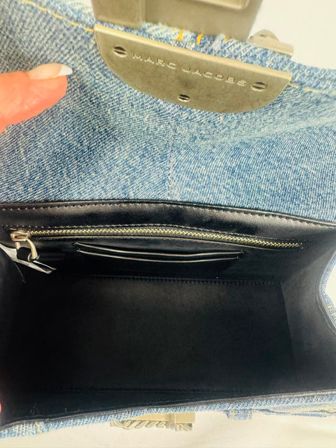 Marc Jacobs St Marc Denim Top Handle Bag