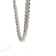 Diamond Necklace in Sterling Silver