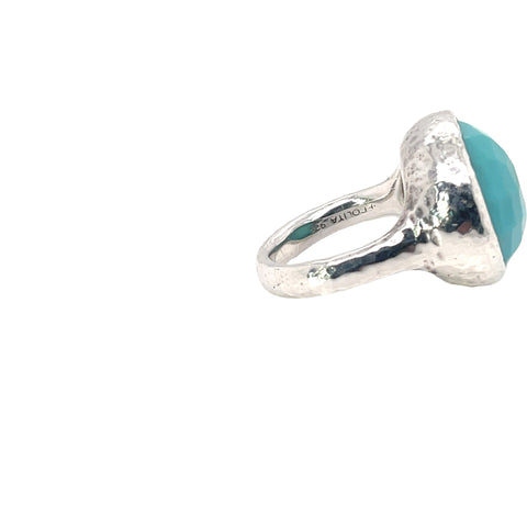 IPPOLITA Ring in Sterling Silver with Turquoise
