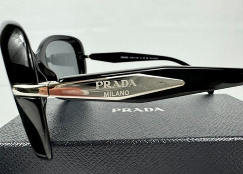 Prada Black Polarized Sunglasses