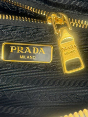 Prada Black Vitello Phenix Crossbody