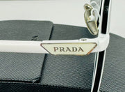 Prada White Polarized Sunglasses