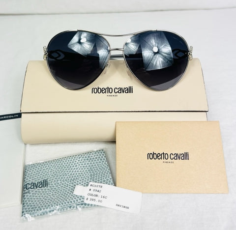 Roberto Cavalli Silver Sunglasses