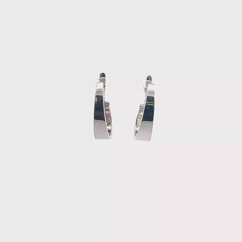 14K White Gold Earrings