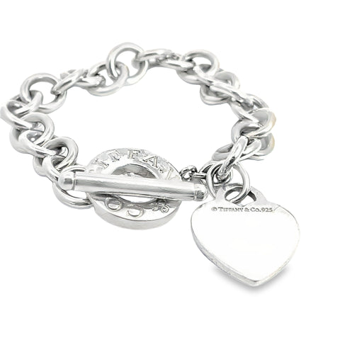 Tiffany & Co. Heart Tag and Toggle Bracelet