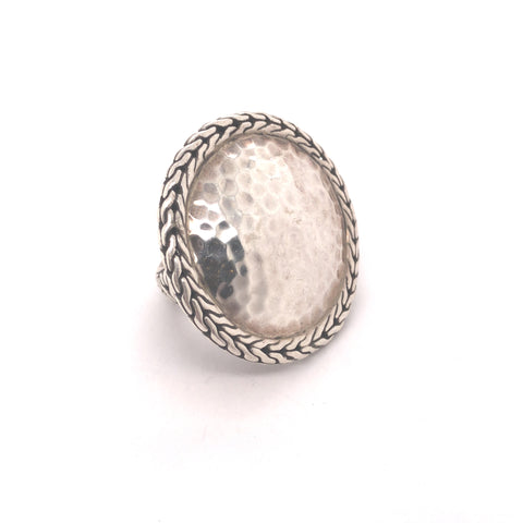 JOHN HARDY Palu cocktail ring in Sterling Silver, Size 7