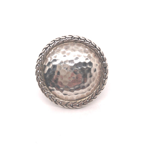 JOHN HARDY Palu cocktail ring in Sterling Silver, Size 7