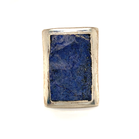 Lapis Lazuli ring in Sterling Silver